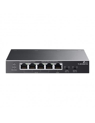 TP-Link TL-SG1005P-PD мрежов суич...